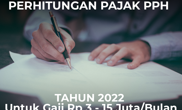 perhitungan pajak pph 21 tahun 2022