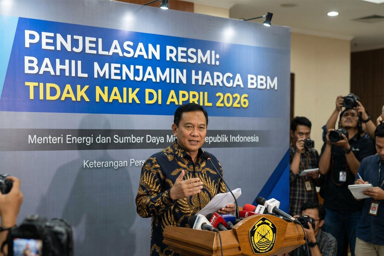 Bahlil Pastikan Harga BBM April 2026 Tidak Naik, Ini Pe…
