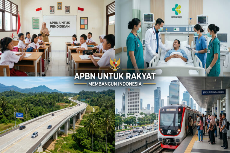 penggunaan apbn indonesia