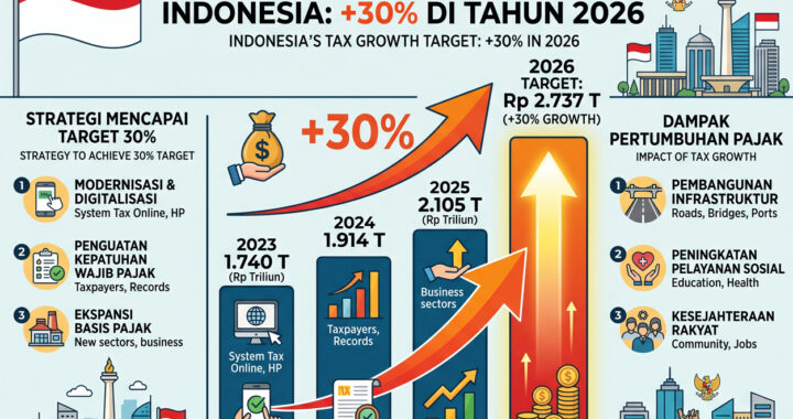 pajak tumbuh 30%
