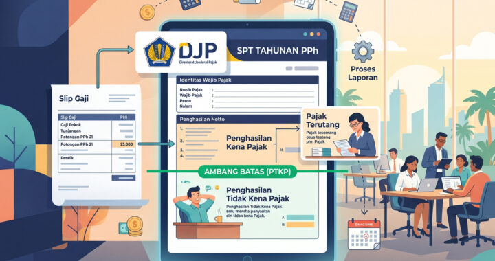 batas gaji wajib lapor spt