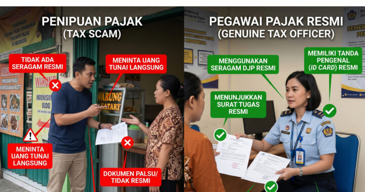 cara membedakan petugas pajak asli dan scammer