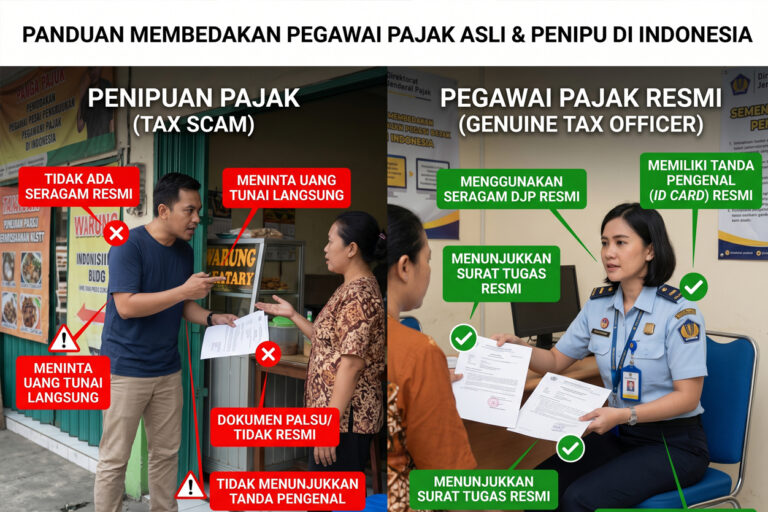 cara membedakan petugas pajak asli dan scammer