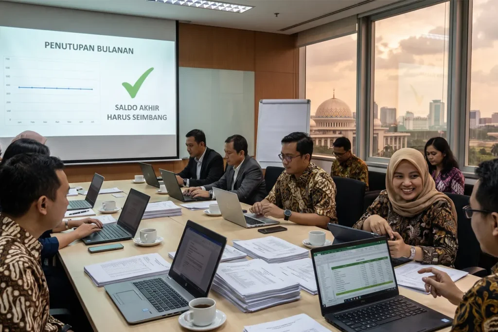 Closing Bulanan Perusahaan: Mengapa Saldo Akhir Bulan Harus Balance?