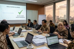 closing bulanan perusahaan
