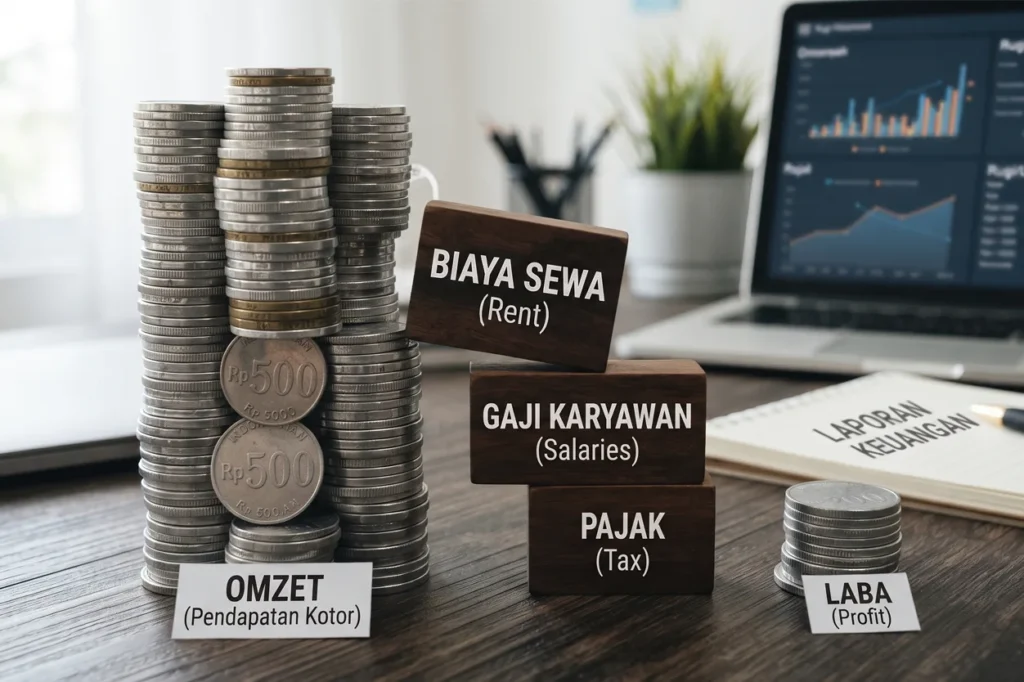 Omzet Naik Belum Tentu Untung? Perbedaan Omzet dan Laba