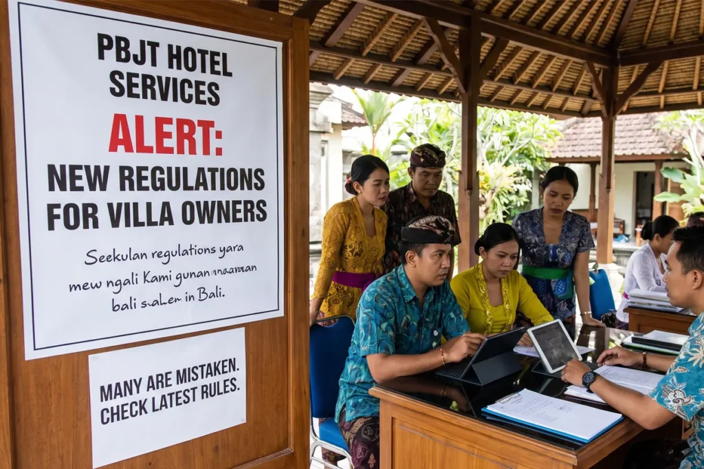 PBJT Jasa Perhotelan di Bali: Banyak Pemilik Villa Masih Keliru, Ini Aturan Terbarunya