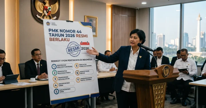PMK Nomor 44 Tahun 2026 Resmi Berlaku