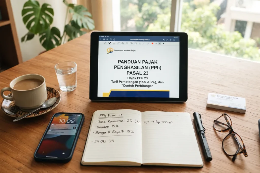 PPh Pasal 23: Objek, Tarif, dan Cara Menghitung dengan Contoh