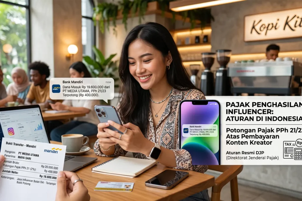 Pembayaran ke Influencer Dipotong Pajak Apa? Ini Aturannya