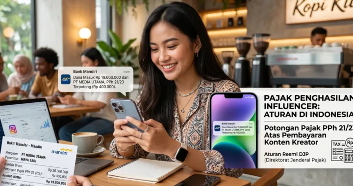 Pembayaran Influencer Dipotong Pajak