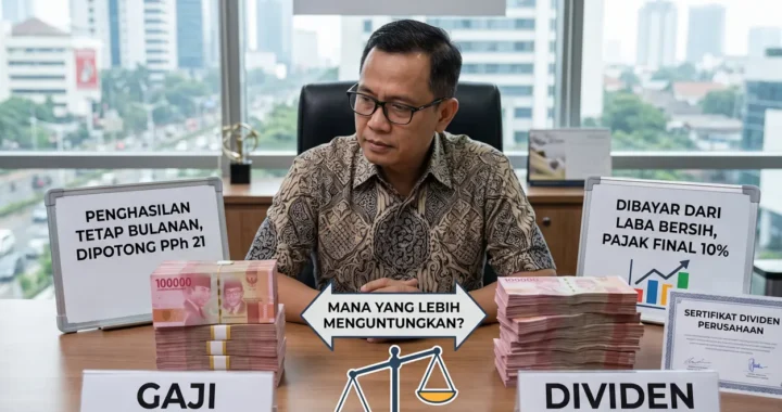 Perbedaan Gaji dan Dividan untuk Owner Perusahaan