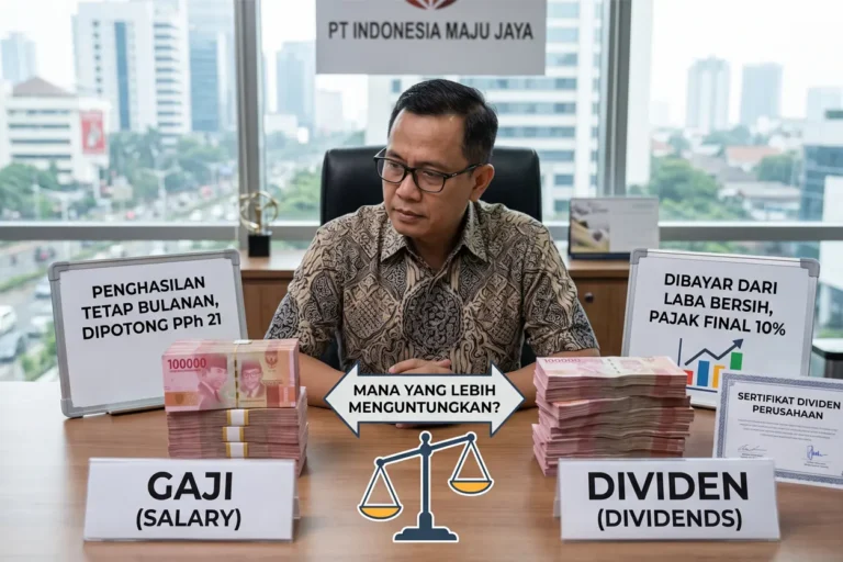 Perbedaan Gaji dan Dividan untuk Owner Perusahaan