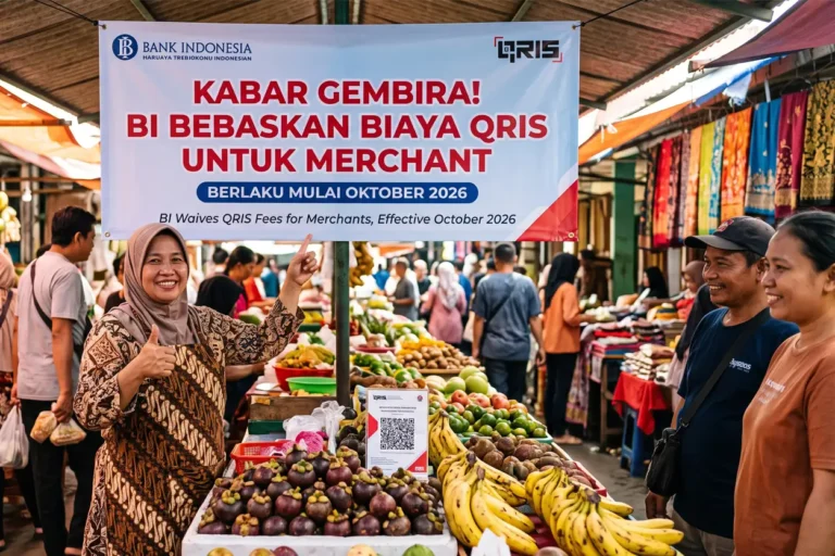 BI Bebaskan Biaya QRIS