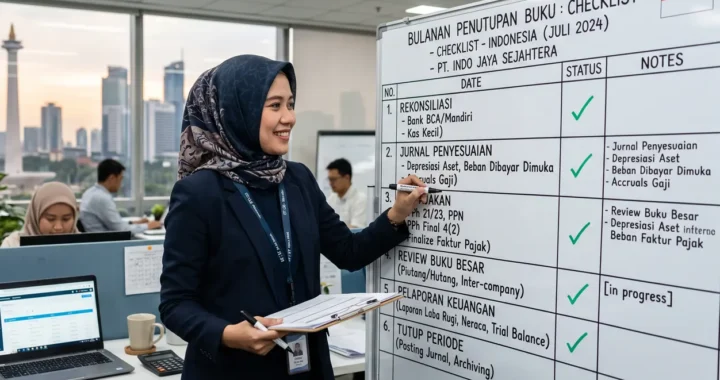 checklist tutup buku bulanan