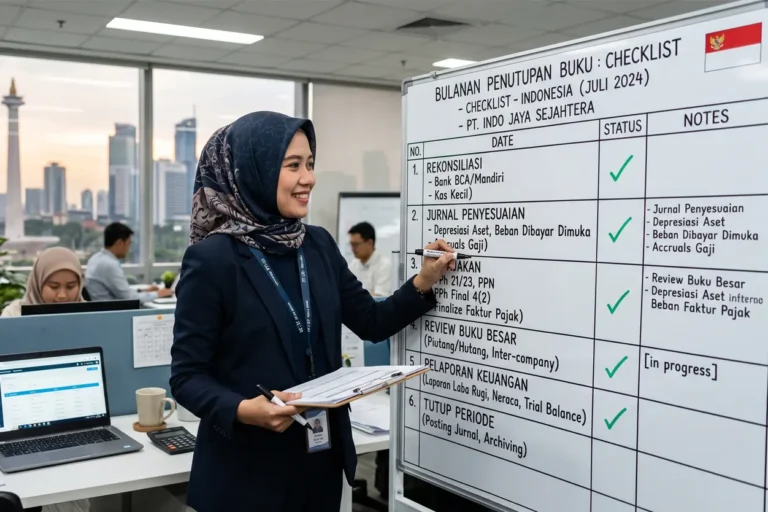 checklist tutup buku bulanan