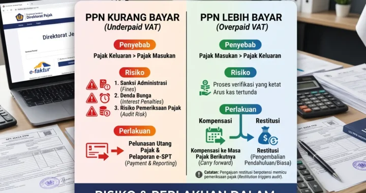 PPN Kurang Bayar dan Lebih Bayar