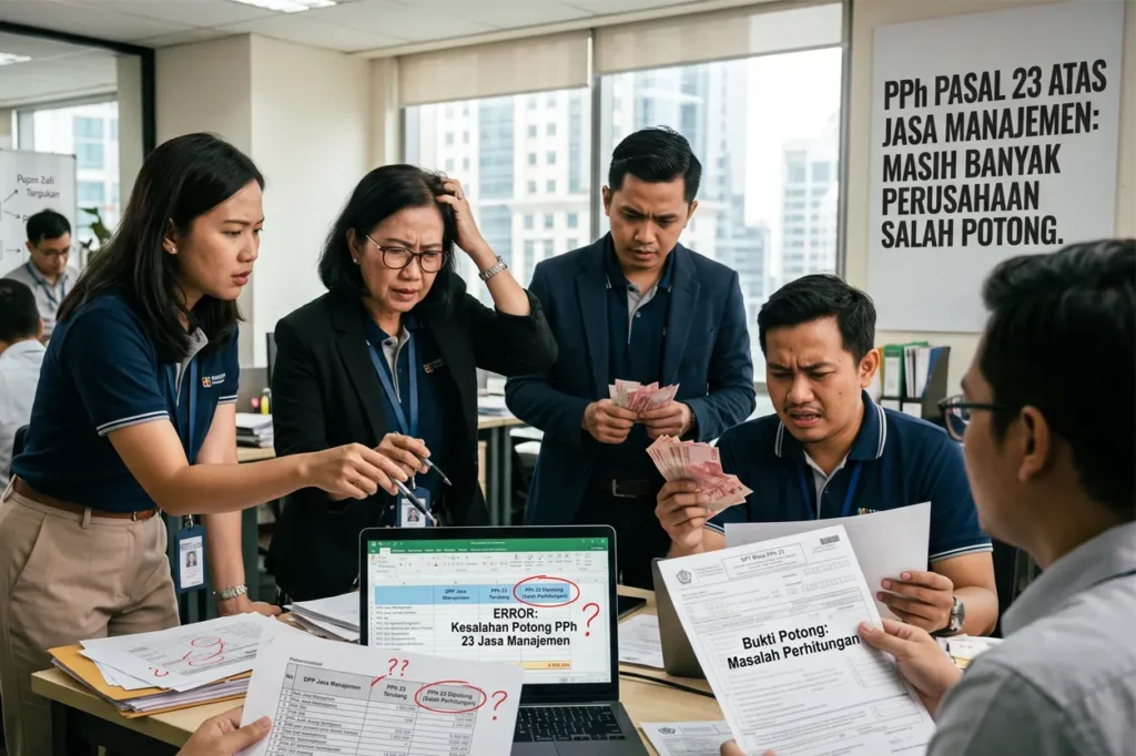 PPh 23 atas Jasa Manajemen: Banyak Perusahaan Masih Salah Potong