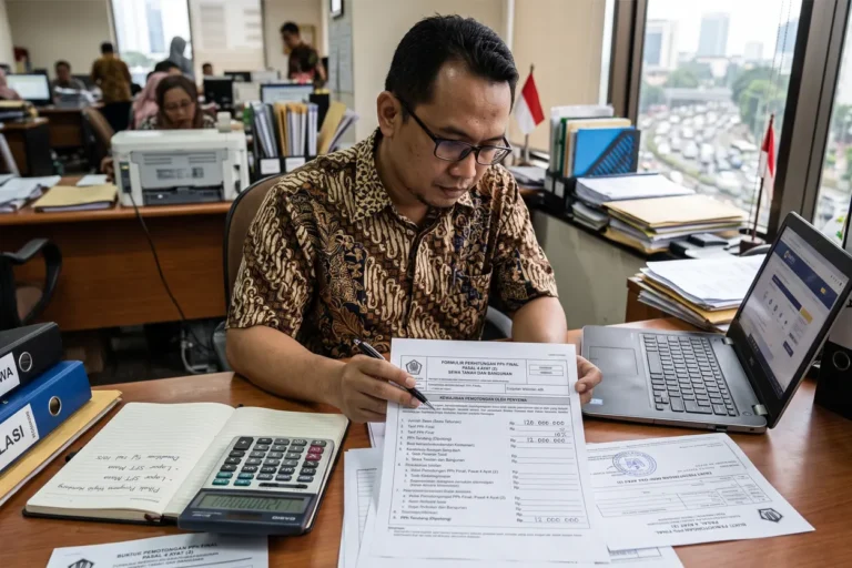 PPh final atas sewa tanah dan bangunan