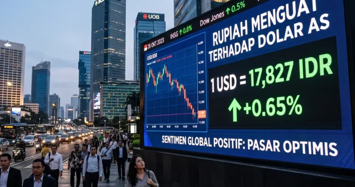 rupiah menguat terhadap dolar