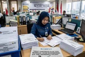 SP2DK Pajak Meningkat Saat Target Penerimaan Pajak 2026