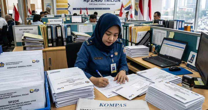 SP2DK Pajak Meningkat Saat Target Penerimaan Pajak 2026