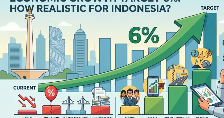 Target Pertumbuhan Ekonomi 6 Seberapa Realistis bagi Indonesia