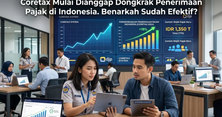 Coretax Mulai Dianggap Dongkrak Penerimaan Pajak