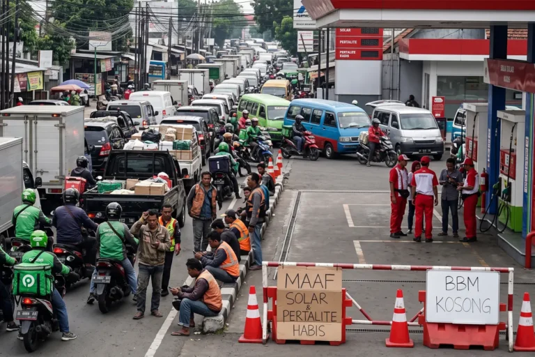BBM Langka Dampaknya Mulai Terasa bagi Dunia Usaha