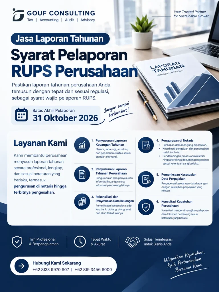 Jasa Laporan Tahunan Perusahaan RUPS