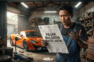 Mekanik Bengkel Ditagih Pajak McLaren