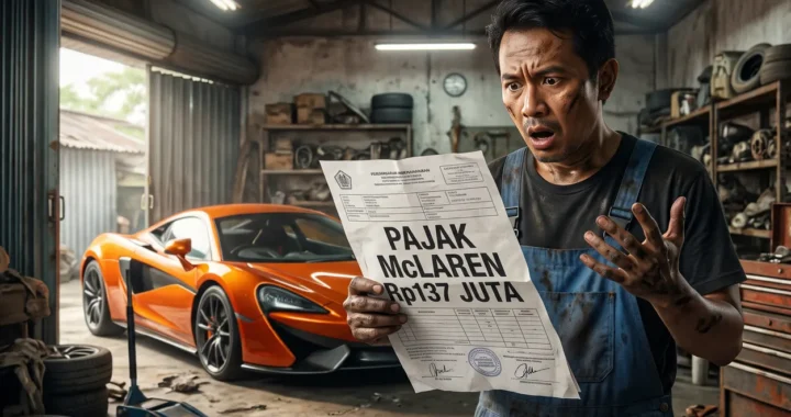 Mekanik Bengkel Ditagih Pajak McLaren