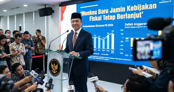Menkeu Baru Jamin Kebijakan Fiskal Tetap Berlanjut