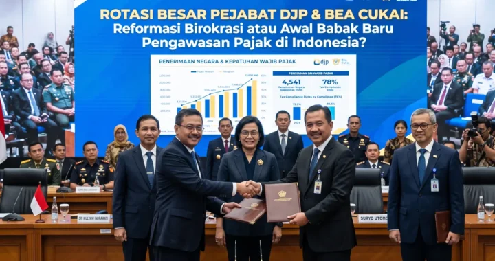 Rotasi Besar Pejabat DJP & Bea Cukai